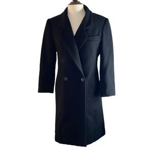 INTERNATIONAL SCENE Vintage Wool Women's long coat | black | size 7/8